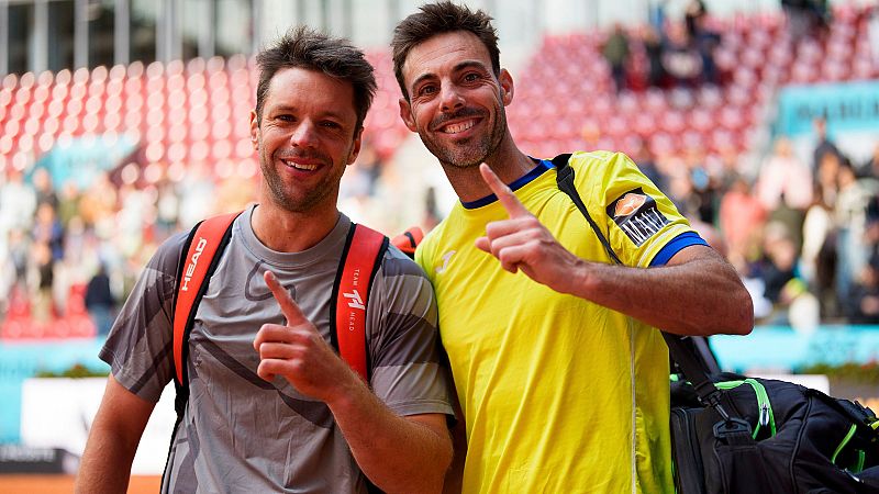 Granollers y Zeballos renuncian a las semifinales de dobles del Madrid Open por lesión del argentino