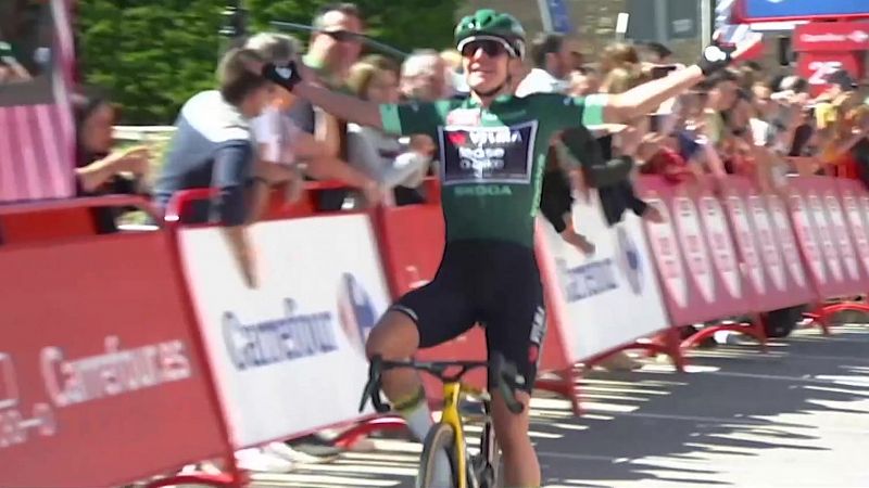 Marianne Vos repite victoria en Sigüenza tras una etapa trepidante en la Vuelta Femenina