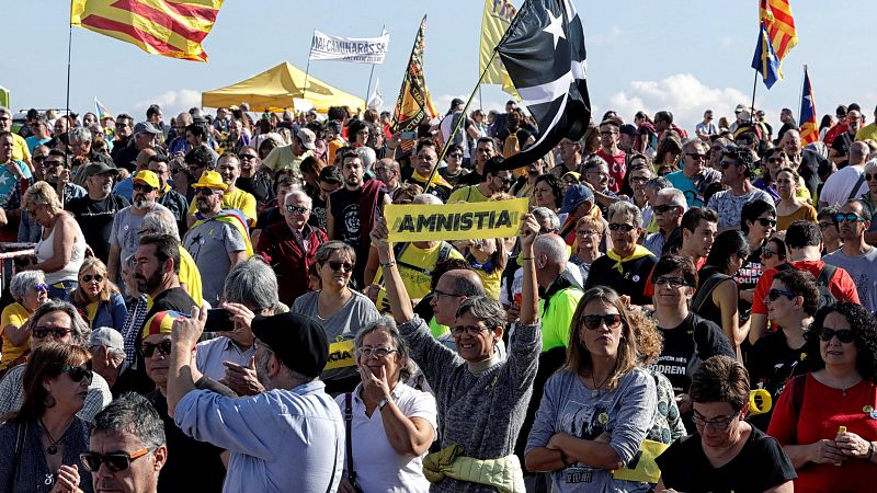 La amnista pasa a un segundo plano en la campaa catalana en pleno trmite de la ley