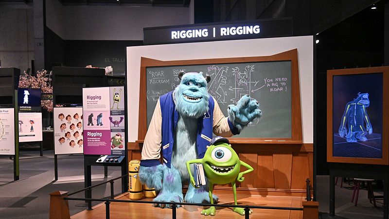 'La Ciencia de Pixar', una exposicin interactiva para conocer cmo se crea el universo del cine animado
