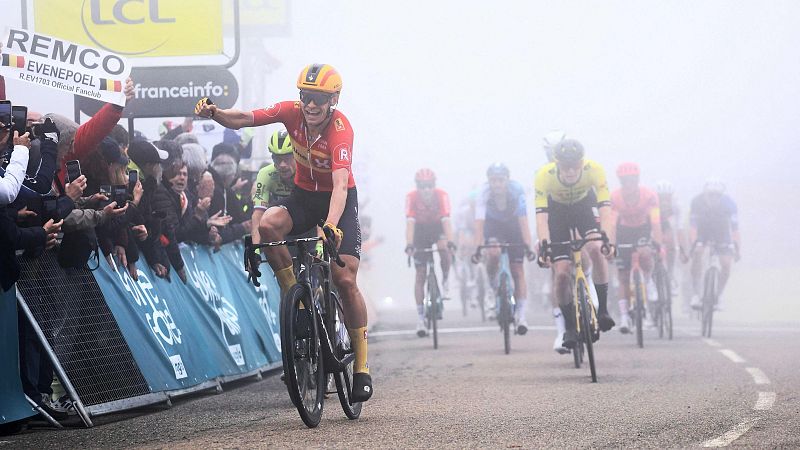 Magnus Cort logra el doble premio en un agónico final de la segunda etapa del Dauphiné