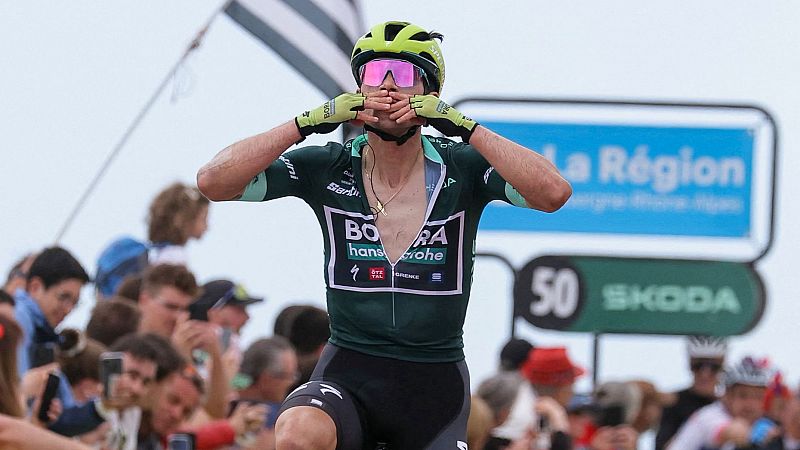 Roglic se viste de amarillo en el Critérium du Dauphiné tras ganar en Le Collet d'Allevard