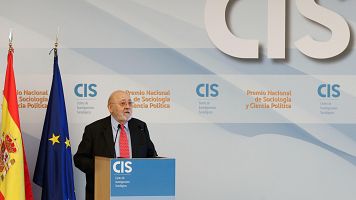 El presidente del Centro de Investigaciones Cientficas (CIS), Jos Flix Tezanos