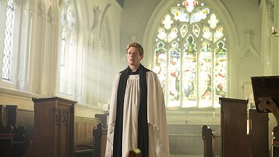 A LOVELY DAY PRODUCTION FOR ITV

GRANTCHESTER on

Picture Shows: 

Set in 1953 in the beautiful village of Grantchester in Cambridgeshire, the residents are in shock following the death of a villager, particularly as it is presumed to be suicide.
Local vicar Sidney Chambers (Norton) is at the heart of the community and residents turn to him for comfort and support. After speaking to villagers, Sidney soon realises there may be more to the death than first thought, so
he sets about delving deeper to discover what really happened. Sidney works alongside Inspector Geordie Keating (Green) to solve the mystery, and it soon transpires that Geordie�s methodical approach to policing complements Sidney�s more intuitive techniques of coaxing information from witnesses and suspects � a fantastic new detective team is born.