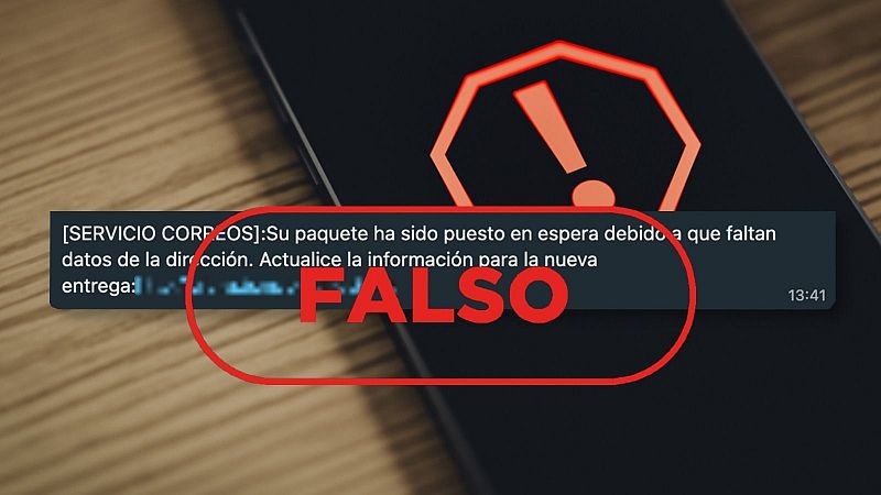 Correos no te manda un mensaje SMS para actualizar tu direccin de entrega, es un fraude