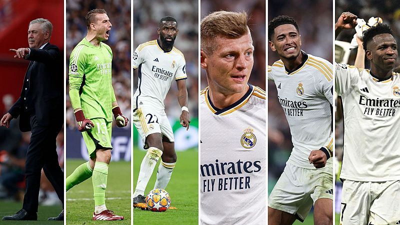 Los grandes nombres propios del Madrid en una temporada de ensue�o