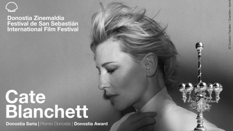 Cate Blanchett, Premio Donostia de la 72.ª edición en el Festival de San Sebastián