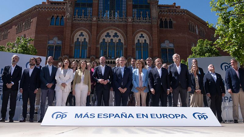 Feijóo responsabiliza al PSC, ERC y Junts de que Barcelona esté "en el ranking de criminalidad y de ocupaciones"