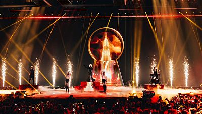Nebulossa conquista el escenario de Eurovisin en la segunda semifinal