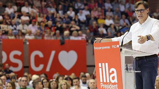 Elecciones catalanas 2024: Salvador Illa, candidato del PSC
