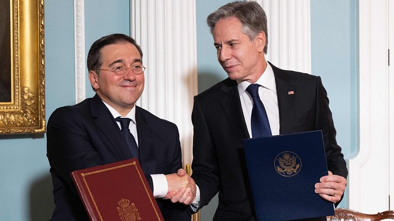 Albares asegura que Estados Unidos "respeta" la postura de España sobre el reconocimiento de Palestina