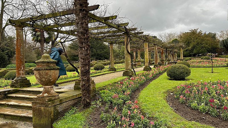 El Parque de Ferrera, de jard�n noble a espacio p�blico en el centro de Avil�s