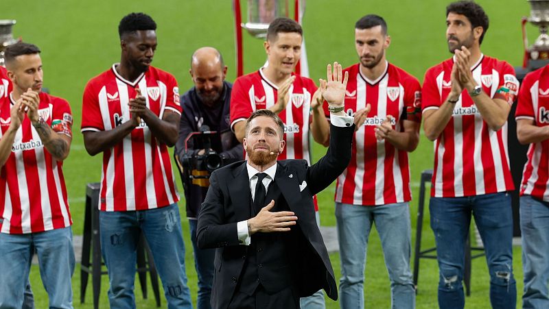 Iker Muniain, en su despedida del Athletic: "Si en algún momento me necesitan, estaré aquí al día siguiente"