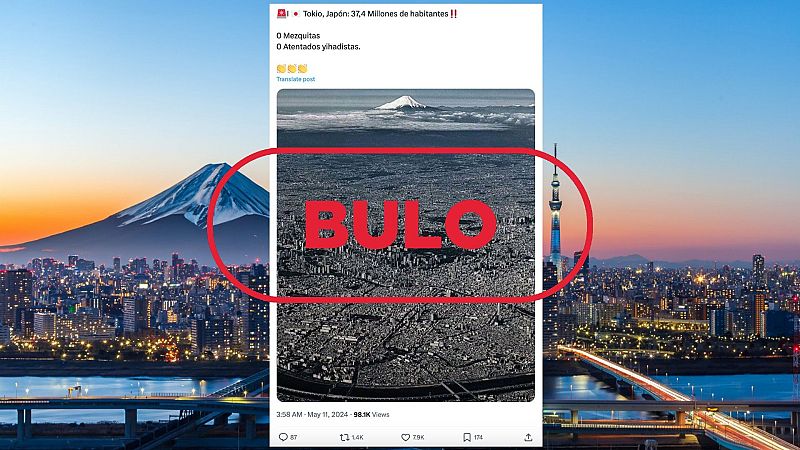 Es falso que no existan mezquitas en Tokio, la capital de Japón