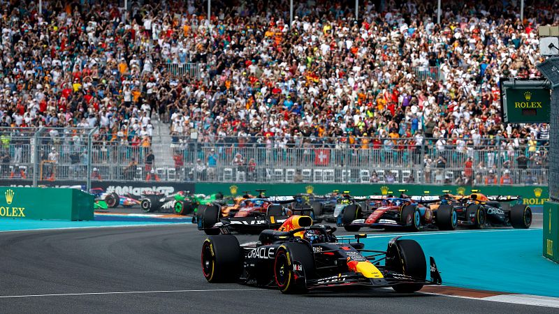 Verstappen en el Gran Premio de Miami