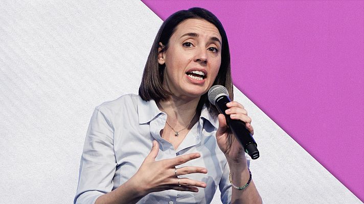 La candidata de Podemos en las elecciones europeas, Irene Montero