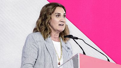 La candidata de Sumar a las elecciones europeas, Estrella Galn