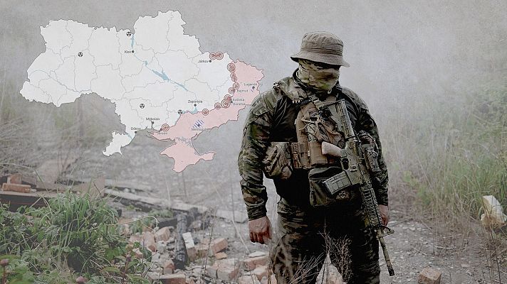 Los mapas de la semana 117 de la guerra en Ucrania