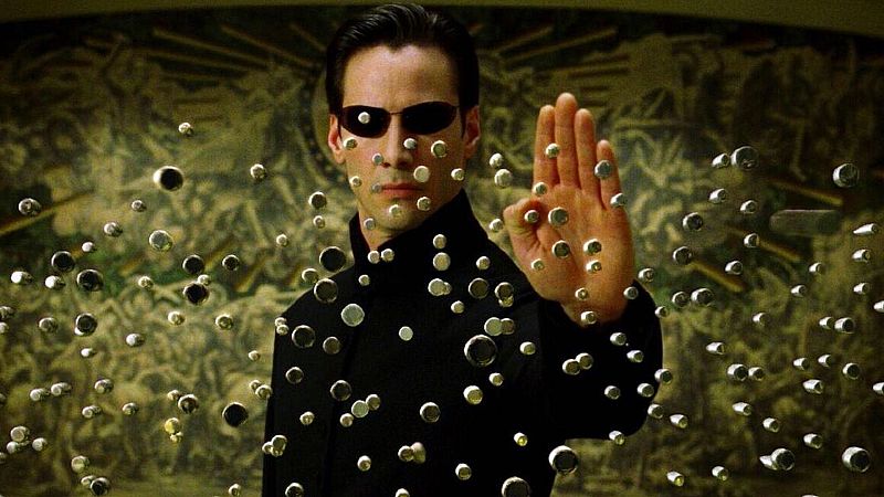Keanu Revees en Matrix