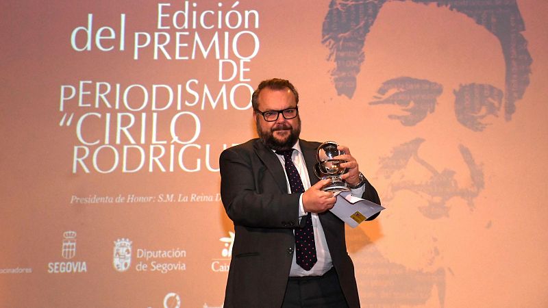 El fotoperiodista Luis de Vega gana el Premio de Periodismo Cirilo Rodrguez para corresponsales y enviados especiales