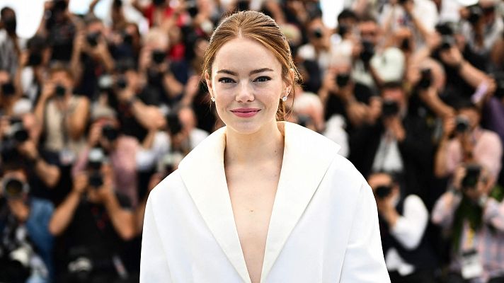 Emma Stone, en el Festival de Cannes.