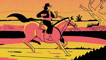 Detalle de la portada de 'La tierra yerma'