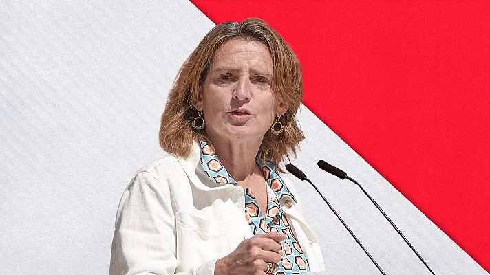 La candidata del PSOE en las elecciones europeas, Teresa Ribera