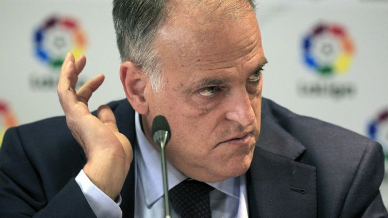 Javier Tebas: "Si el proceso independentista avanza los clubes catalanes no podrían jugar la Liga"