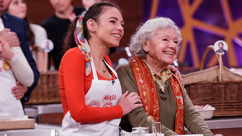 MasterChef 12 | María se reencuentra con su abuela: "Me encanta estar a su lado"