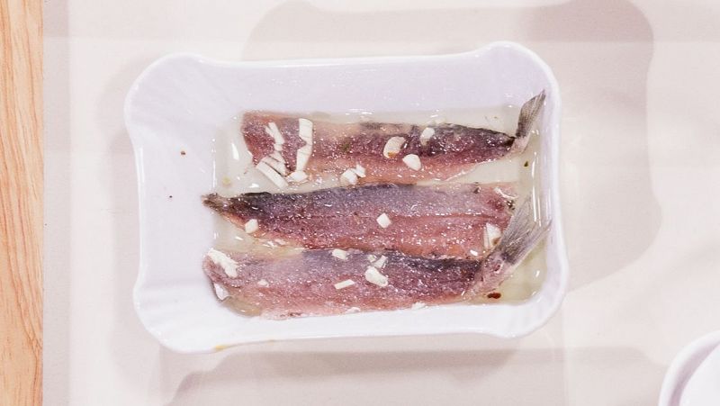 MasterChef 12 | Receta de sardina curada con ajo de Celeste