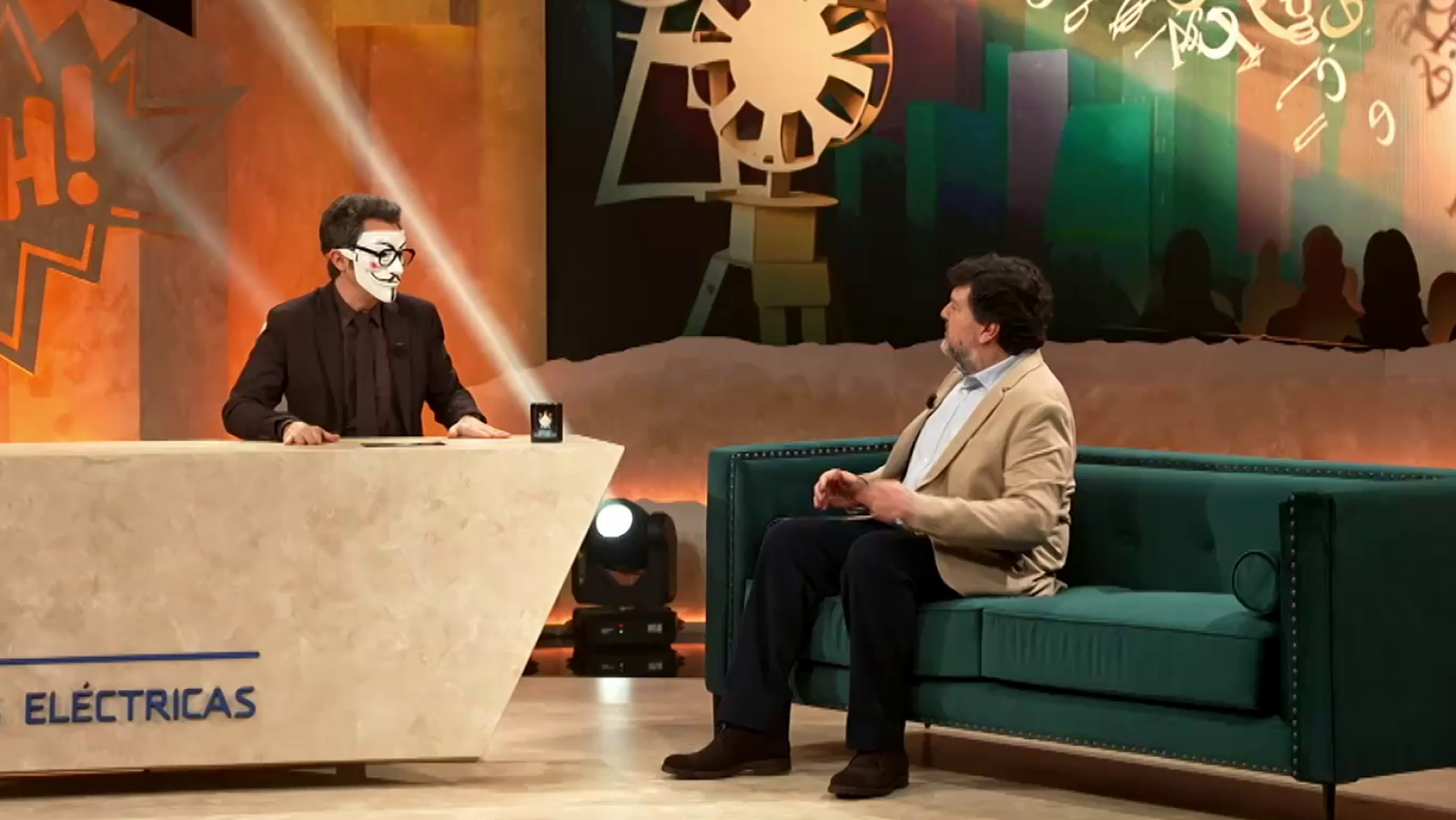 De `V de Vendetta´ a Anonymous, con Antonio Martínez Asensio - Ovejas eléctricas | Ver