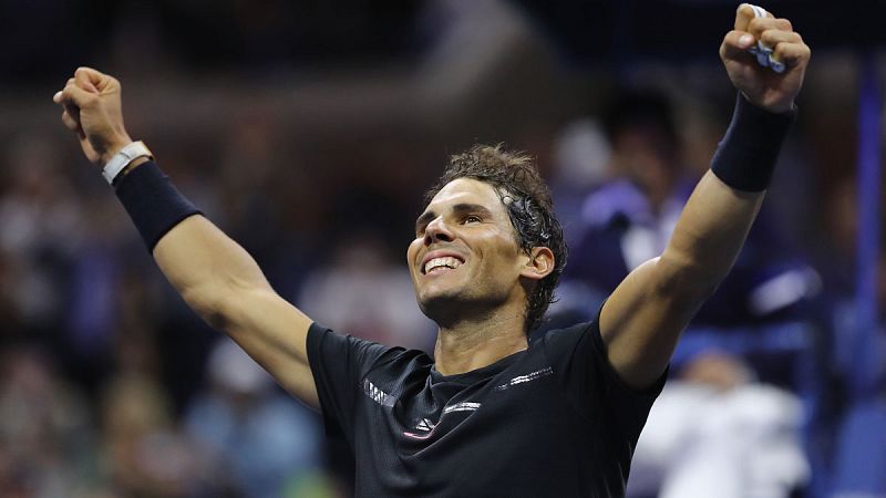 Nadal arrolla a Del Potro y se cita en la final con Anderson