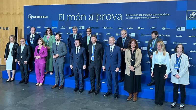 Pere Aragons i Jaume Collboni inauguren les jornades del Cercle d'Economia