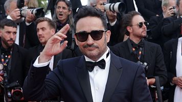 Juan Antonio Bayona, en el estreno de 'Megalpolis' en Cannes.