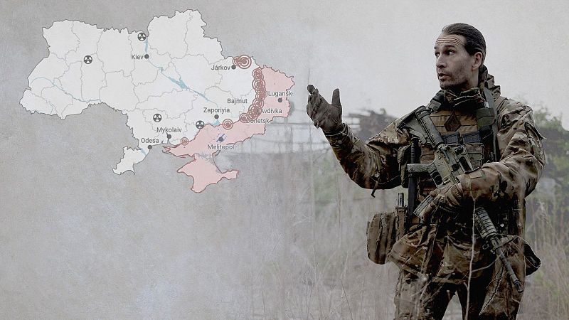 Los mapas de la semana 118ª de la guerra en Ucrania