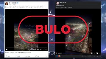 No son seguidores de Javier Milei en el estadio Luna Park de Buenos Aires, es un bulo