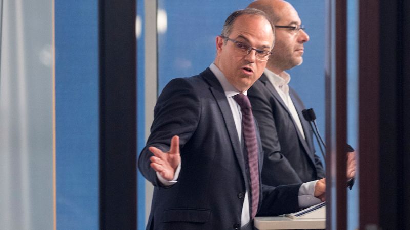 Turull divide a los catalanes entre quienes "ayudan a votar" el 1-O y los que "ayudan a impedirlo"