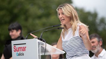 Elecciones europeas: Daz carga contra la "gran coalicin" de PSOE y PP en Europa y erige a Sumar como el "nico proyecto anti austeridad"