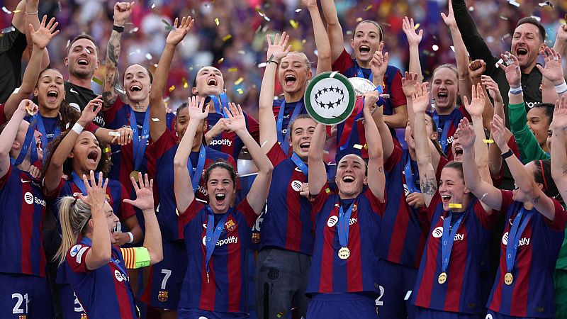 La victoria del FC Barcelona en La 1, final de Champions League femenina más vista de la historia