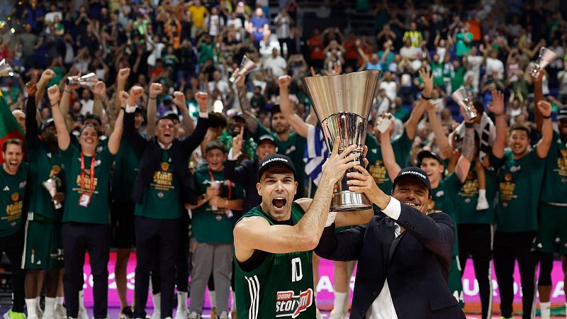 Real Madrid 80?95  Panathinaikos: Sloukas se luce en el colapso blanco para ganar la sptima Euroliga de los griegos