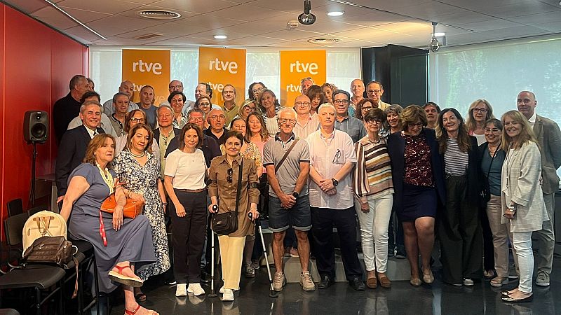 RTVE rinde un nuevo homenaje a decenas de compañeras y compañeros que se jubilan