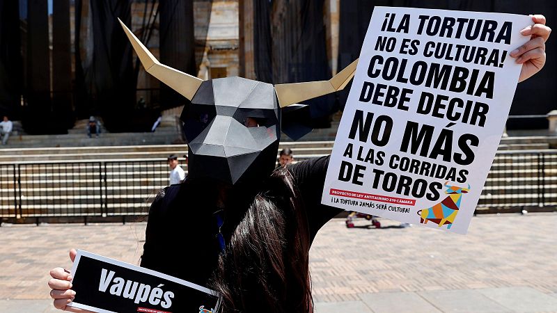 Aprueban en Colombia un proyecto de ley que prohíbe las corridas de toros en todo el país