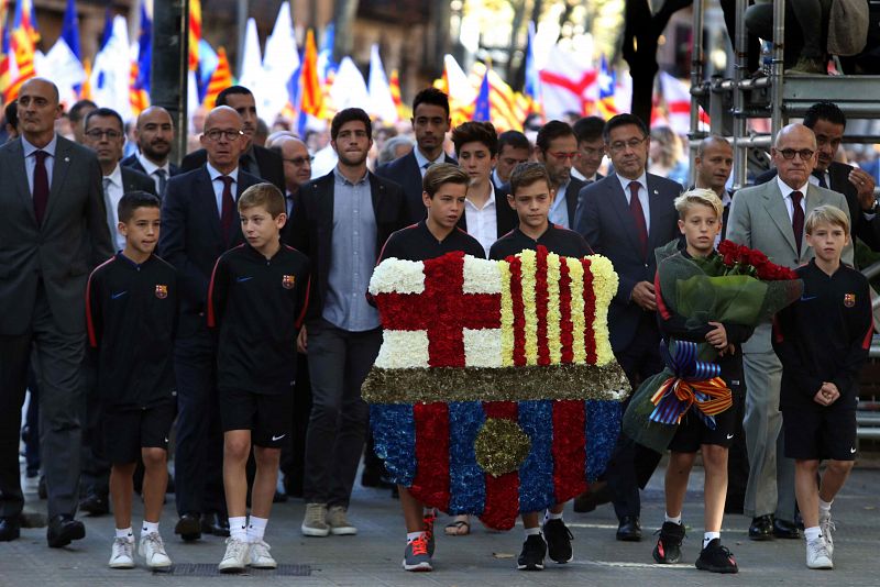 El Barça, sobre la independencia: "Jugaremos donde jueguen Espanyol y Girona"