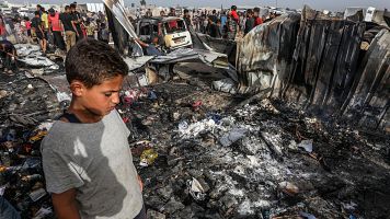 Las bombas que causaron la matanza en Rfah fueron fabricadas en EE.UU., segn NYT y CNN