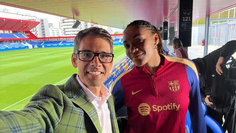 Salma Paralluelo, en Conexión París: “De pequeña soñaba con estar en los Juegos Olímpicos como atleta”