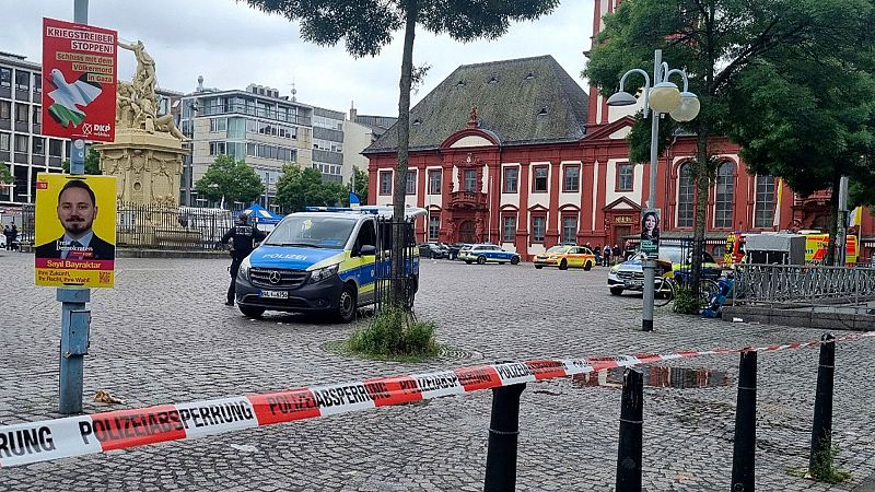 Varios heridos en un ataque con cuchillo contra un activista de extrema derecha en la ciudad alemana de Mannheim