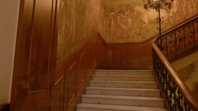 De Carrer - Visita els murals artstics del Palau de la Diputaci de Lleida