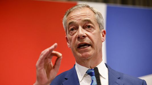 El impulsor del Brexit Nigel Farage se presenta a las elecciones de Reino Unido del 4 de julio