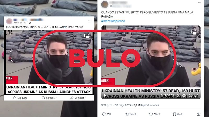 No son ucranianos fingiendo su muerte, es una protesta climática en Viena