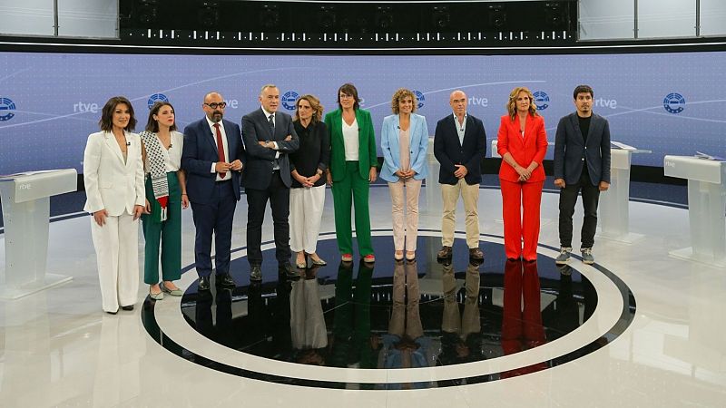 As te hemos contado el debate de las elecciones europeas 2024 en RTVE